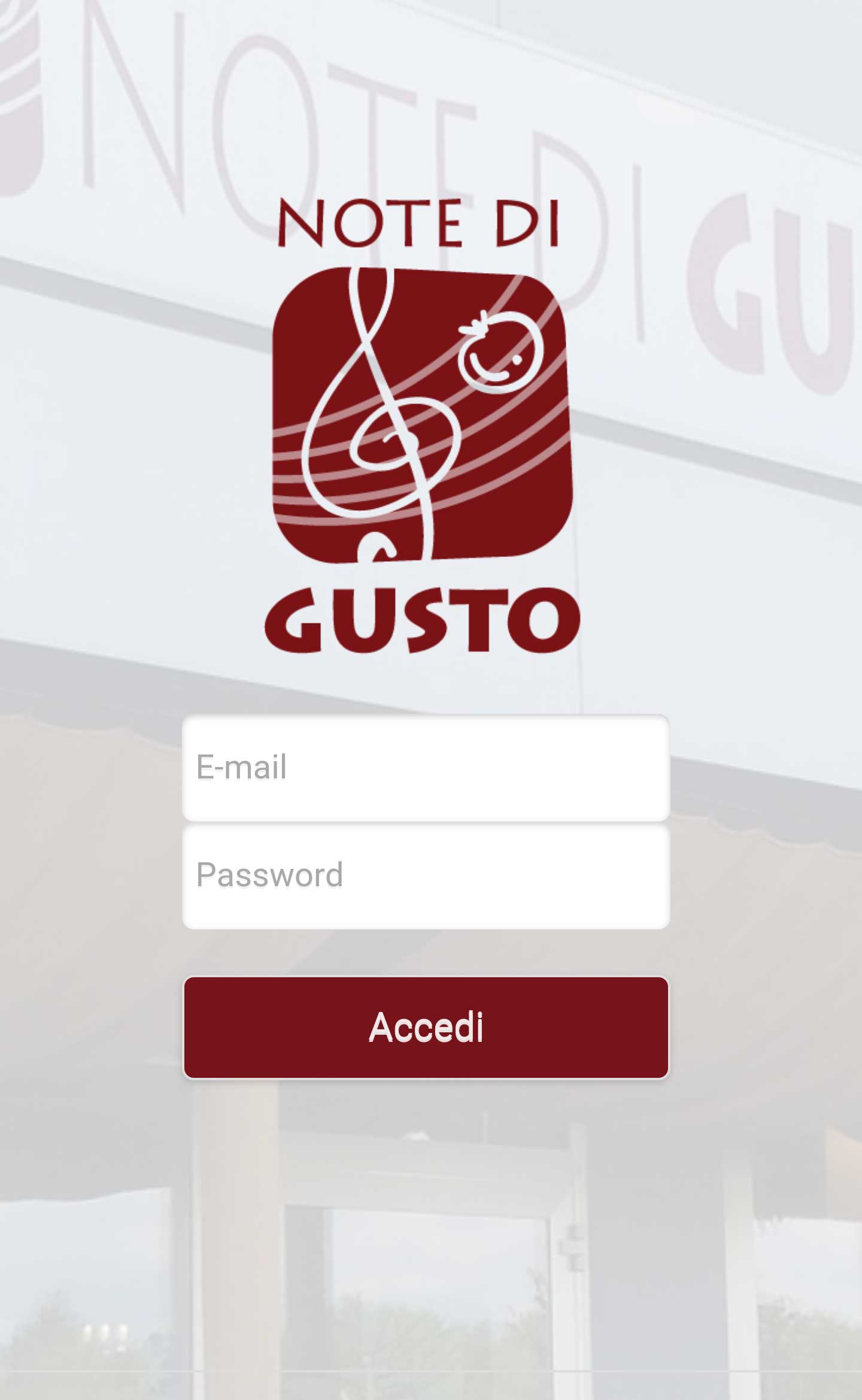 Note di Gusto App Mobile